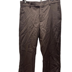 Séfr Women’s Mike Suit Trouser Pants – Sludge Brown Wool Blend, Size M